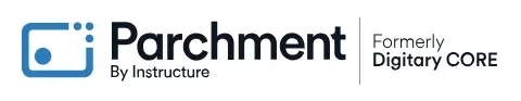 Parchment by Instructure logo, formerly Digitary CORE
