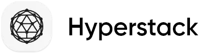 Hyperstack logo with its geodesic sphere icon