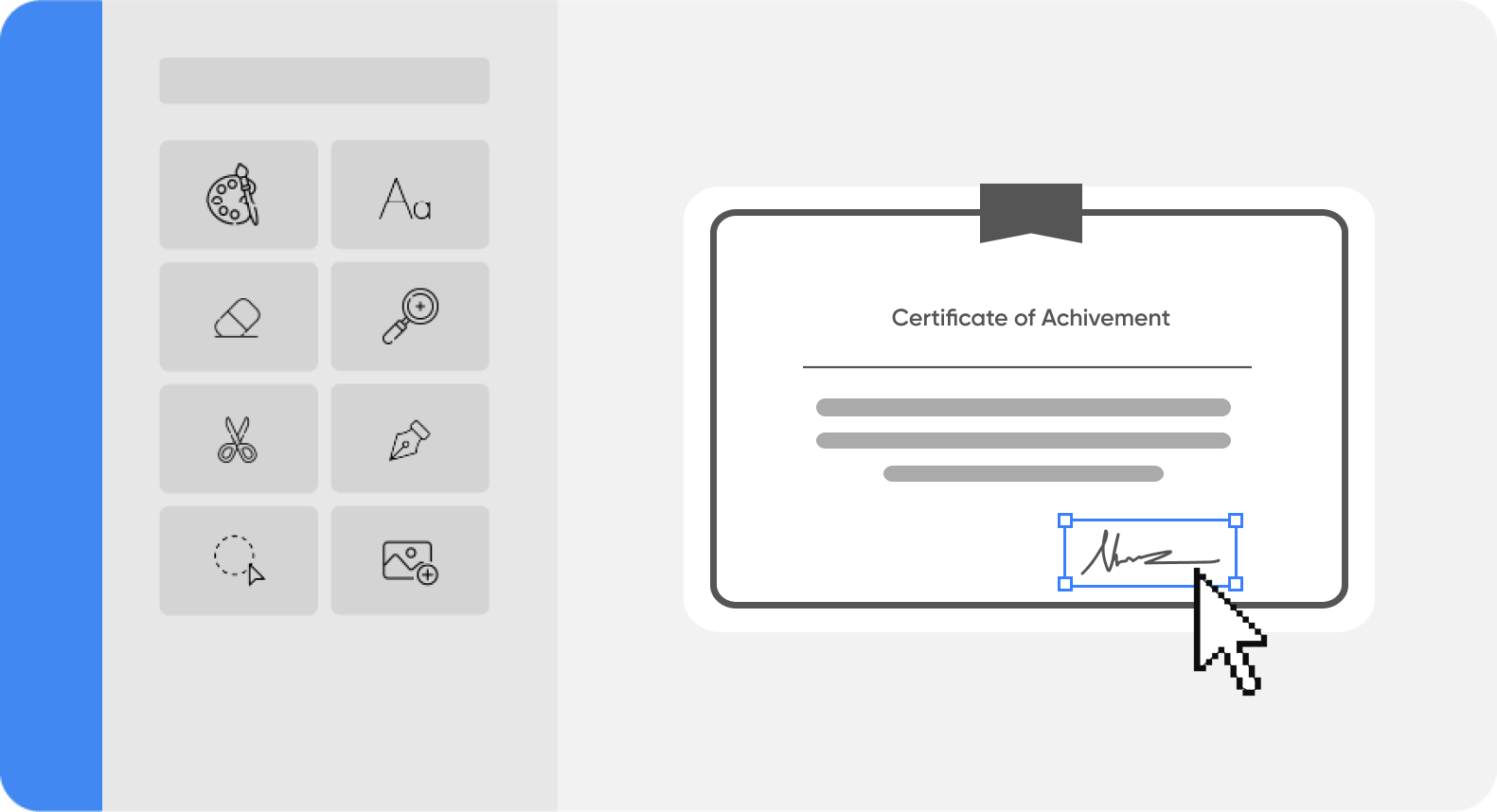 Shape Impressive Credentials with Effortless Design