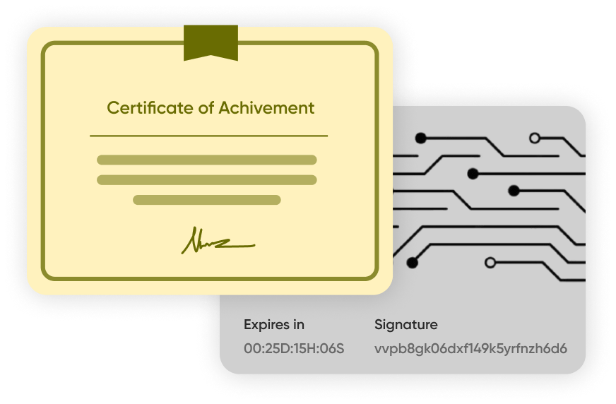 Verified and Tamper-Proof Credentials